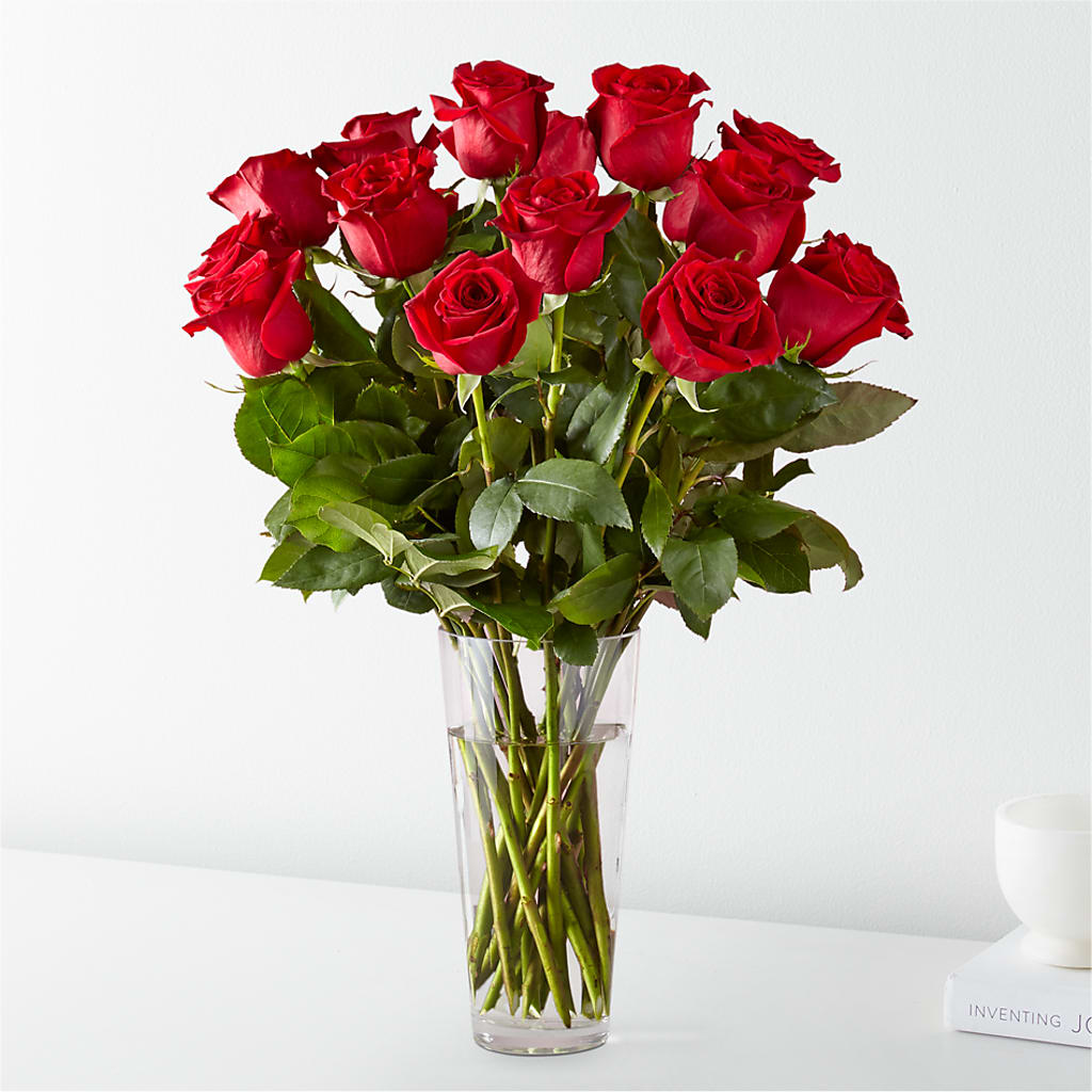 Long Stem Red Rose Bouquet – All Season Floral Llc, Saranac Lake NY