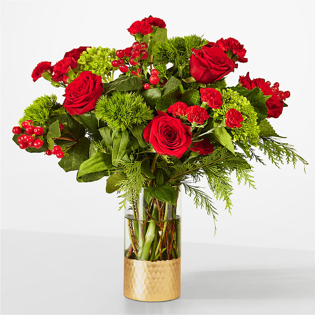 Plaid Throw Bouquet – All Season Floral Llc, Saranac Lake NY