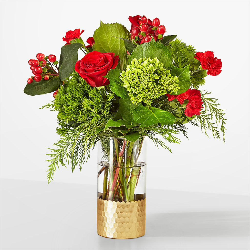 Plaid Throw Bouquet – All Season Floral Llc, Saranac Lake NY