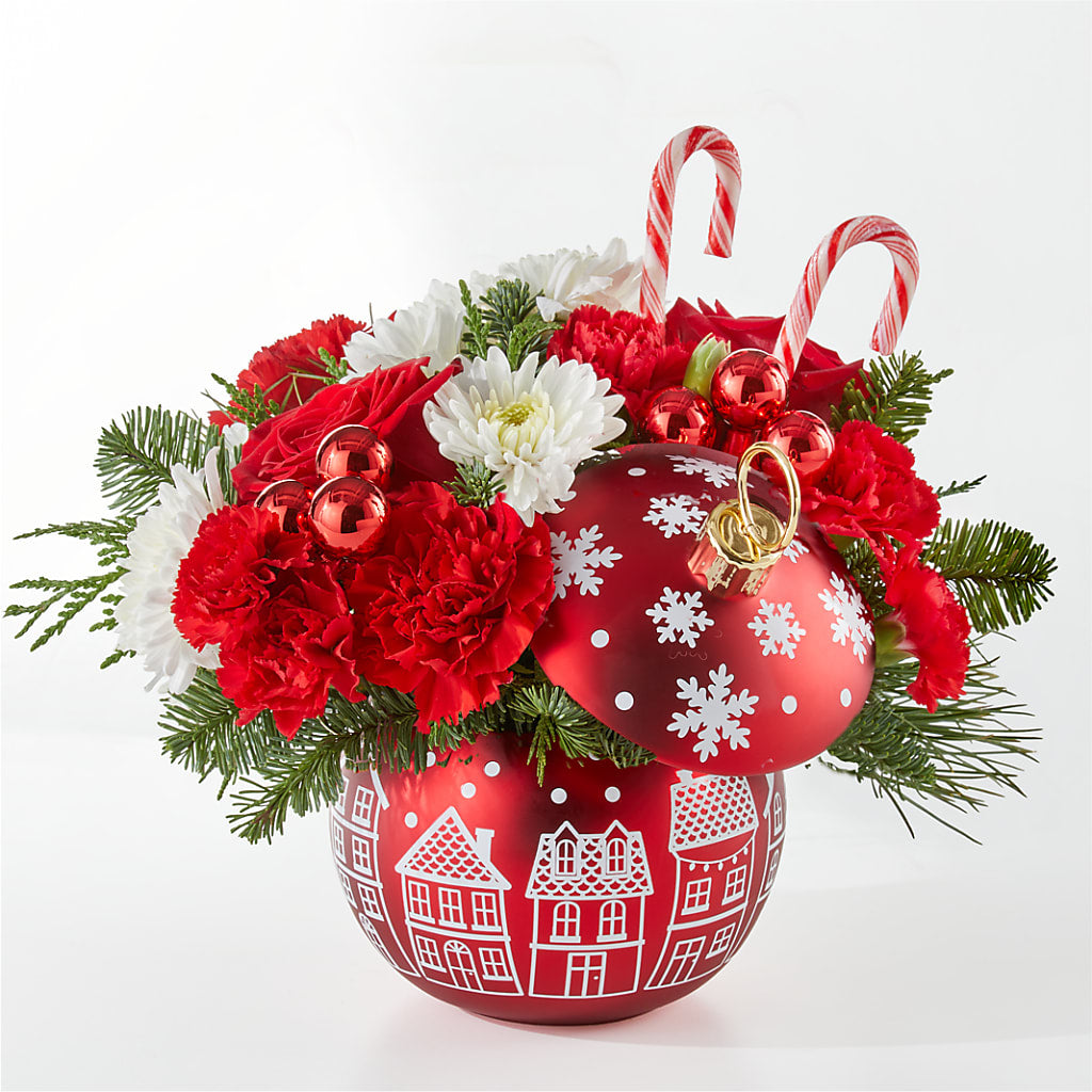 Cheer in the Air Ornament – All Season Floral Llc, Saranac Lake NY