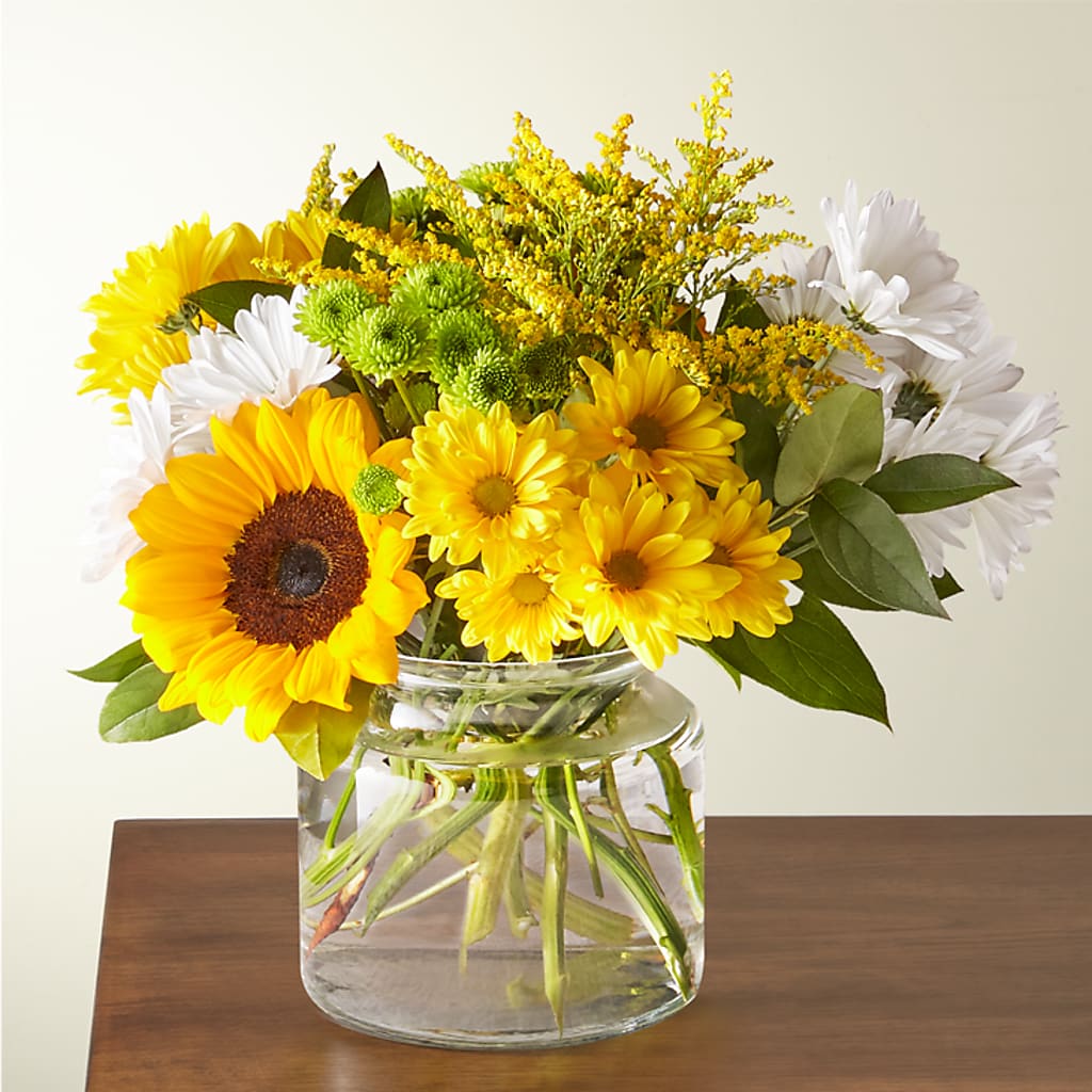 Hello Sunshine Bouquet – All Season Floral Llc, Saranac Lake NY
