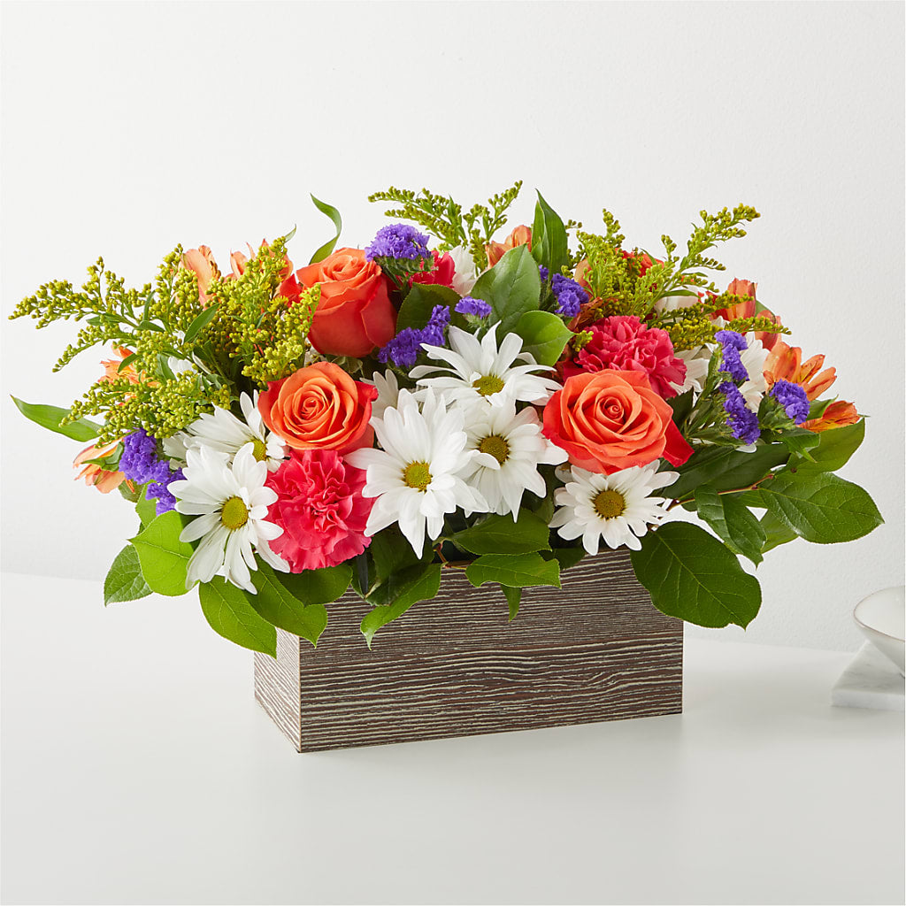 Oopsie Daisy Box Bouquet – All Season Floral Llc, Saranac Lake NY