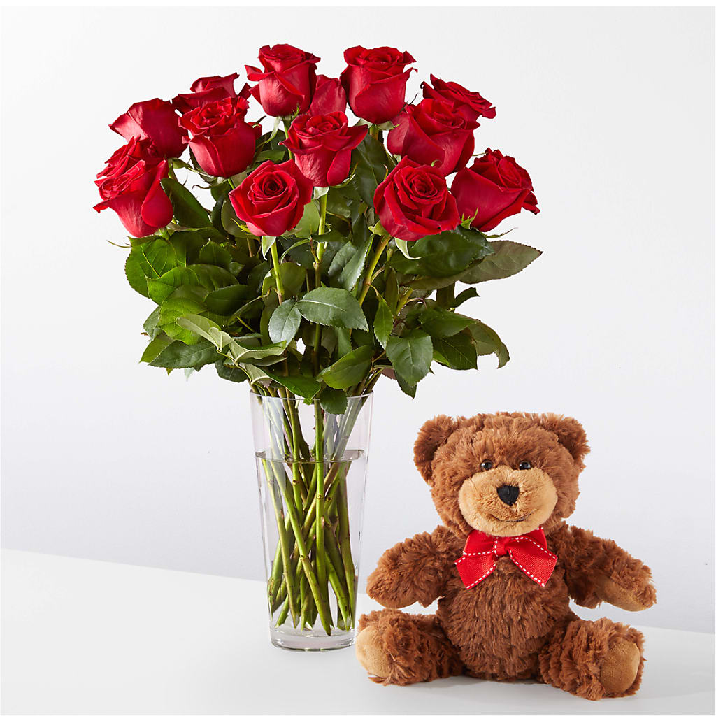 Romantic Long Stem Red Rose Bouquet Bundles – All Season Floral Llc, Saranac Lake NY