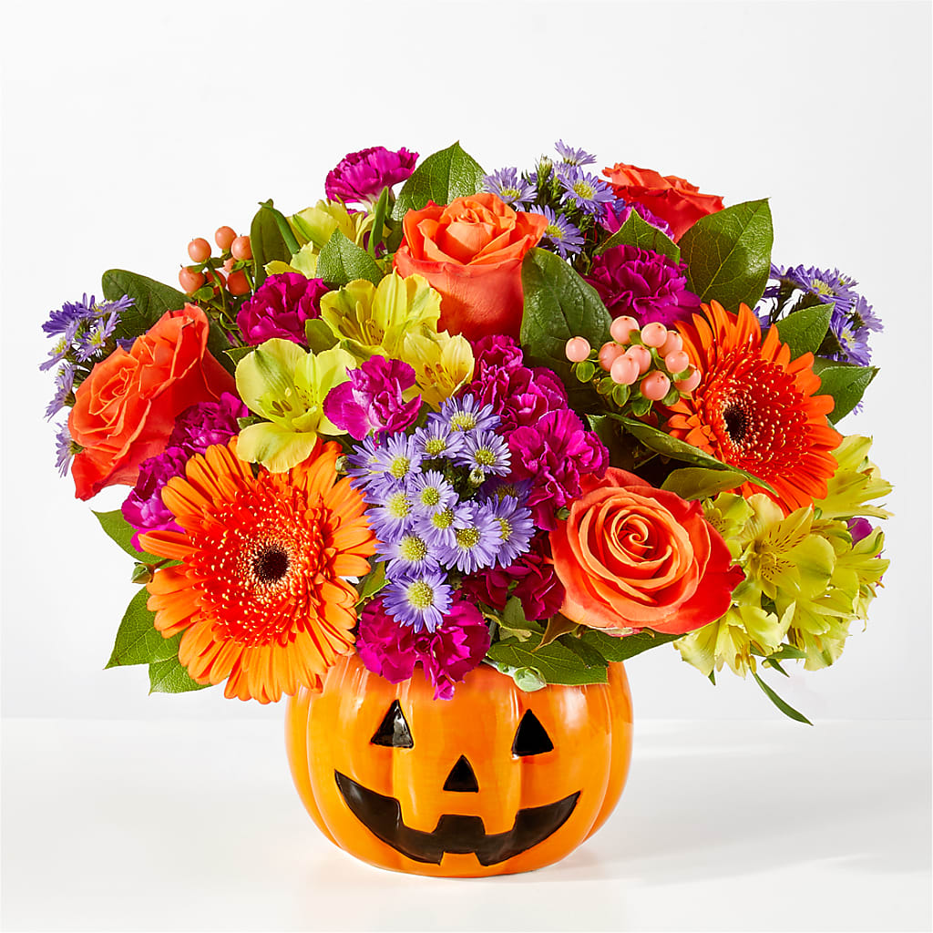 Tricks & Treats Pumpkin – All Season Floral Llc, Saranac Lake NY