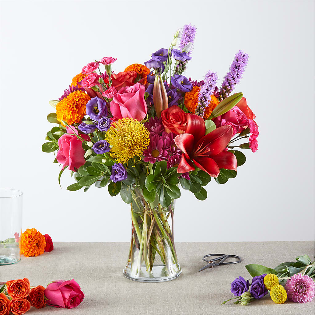 Feast of Color – A Florist Original – All Season Floral Llc, Saranac Lake NY