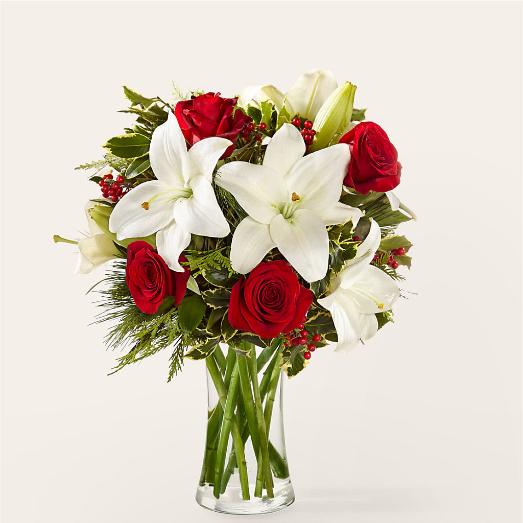 Sparkling Snowflakes Bouquet – All Season Floral Llc, Saranac Lake NY