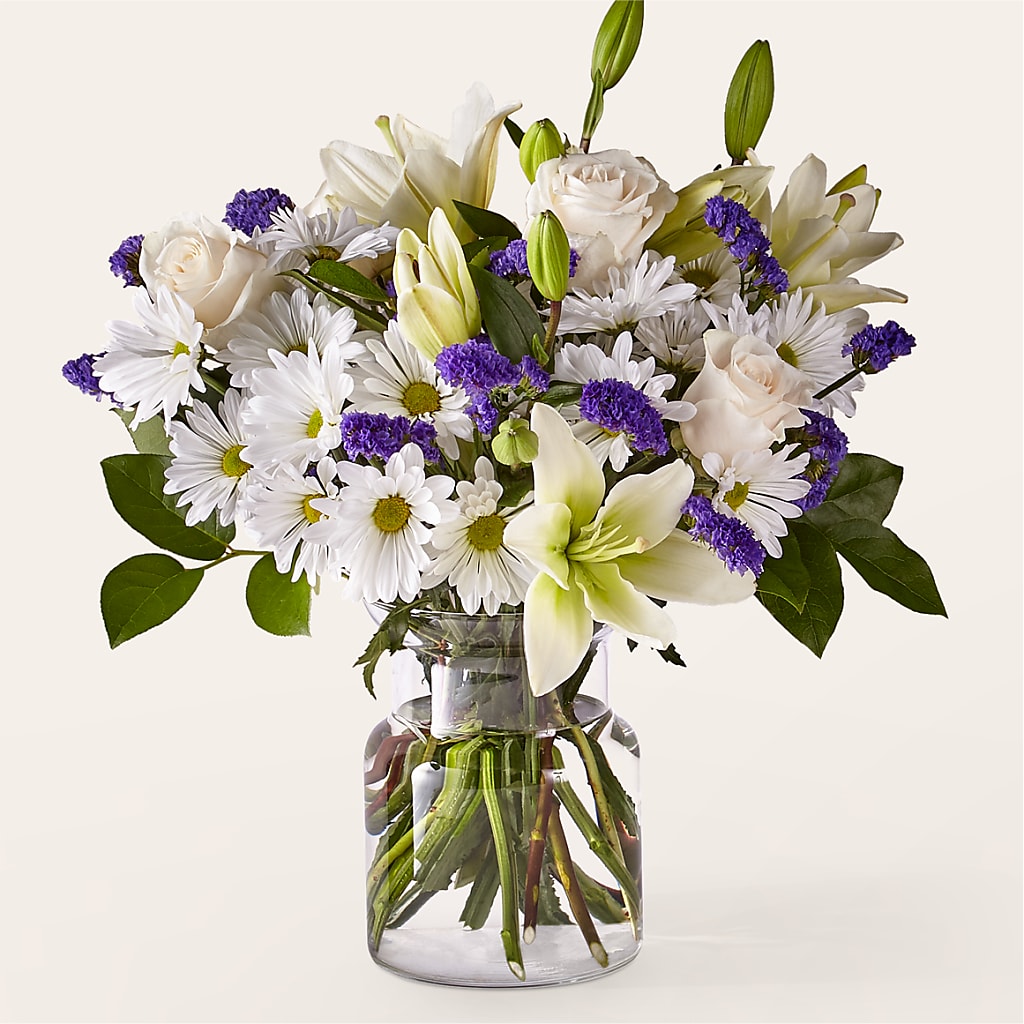 Beyond Blue Bouquet – All Season Floral Llc, Saranac Lake NY