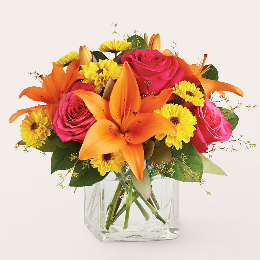 Neon Lights Bouquet – All Season Floral Llc, Saranac Lake NY