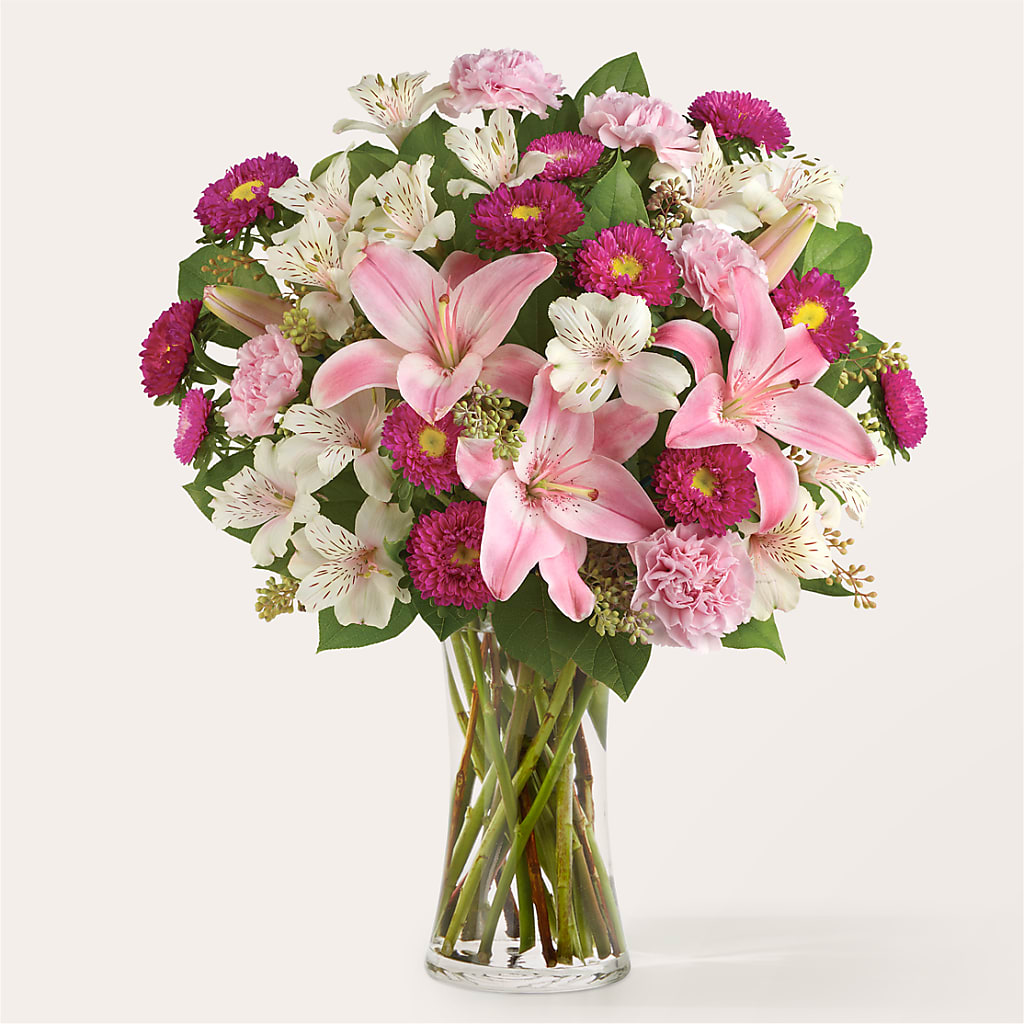 Feeling Fuchsia Bouquet – All Season Floral Llc, Saranac Lake NY