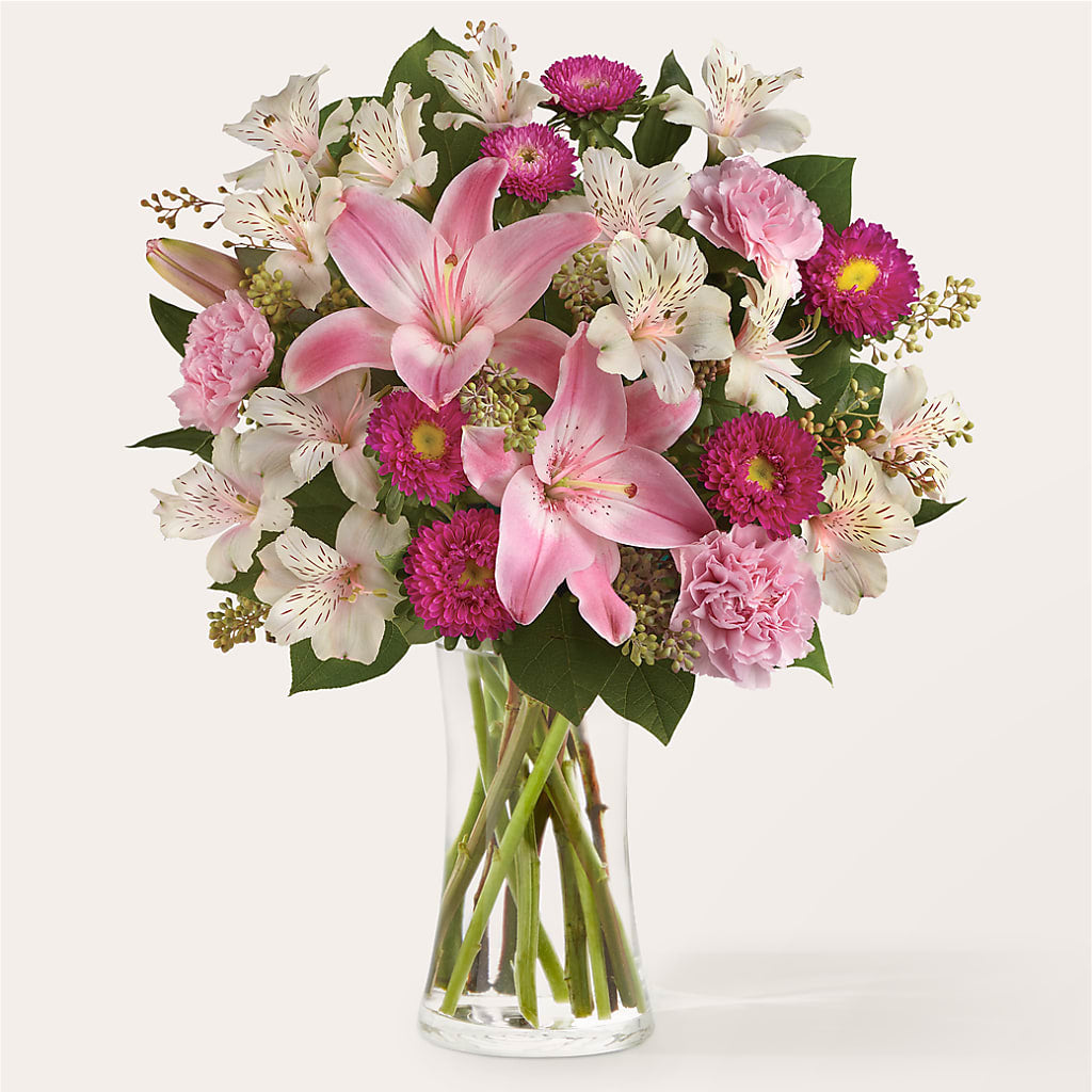 Feeling Fuchsia Bouquet – All Season Floral Llc, Saranac Lake NY