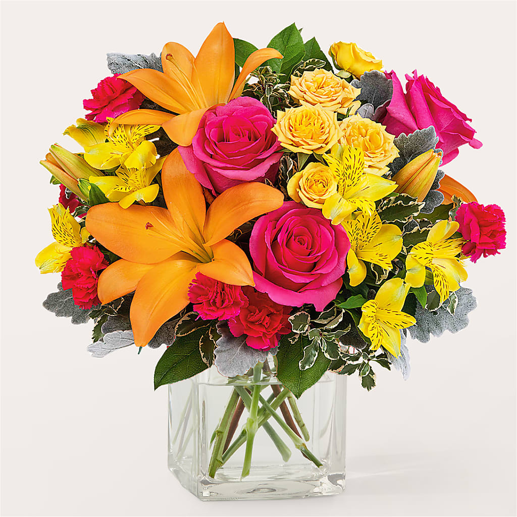 To the Tropics Bouquet – All Season Floral Llc, Saranac Lake NY
