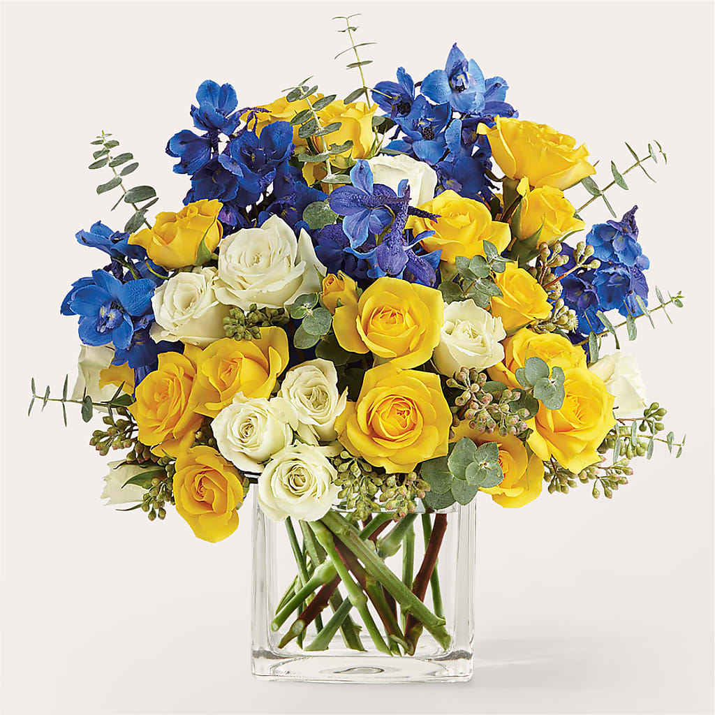 Sparkling Citrine Bouquet – All Season Floral Llc, Saranac Lake NY