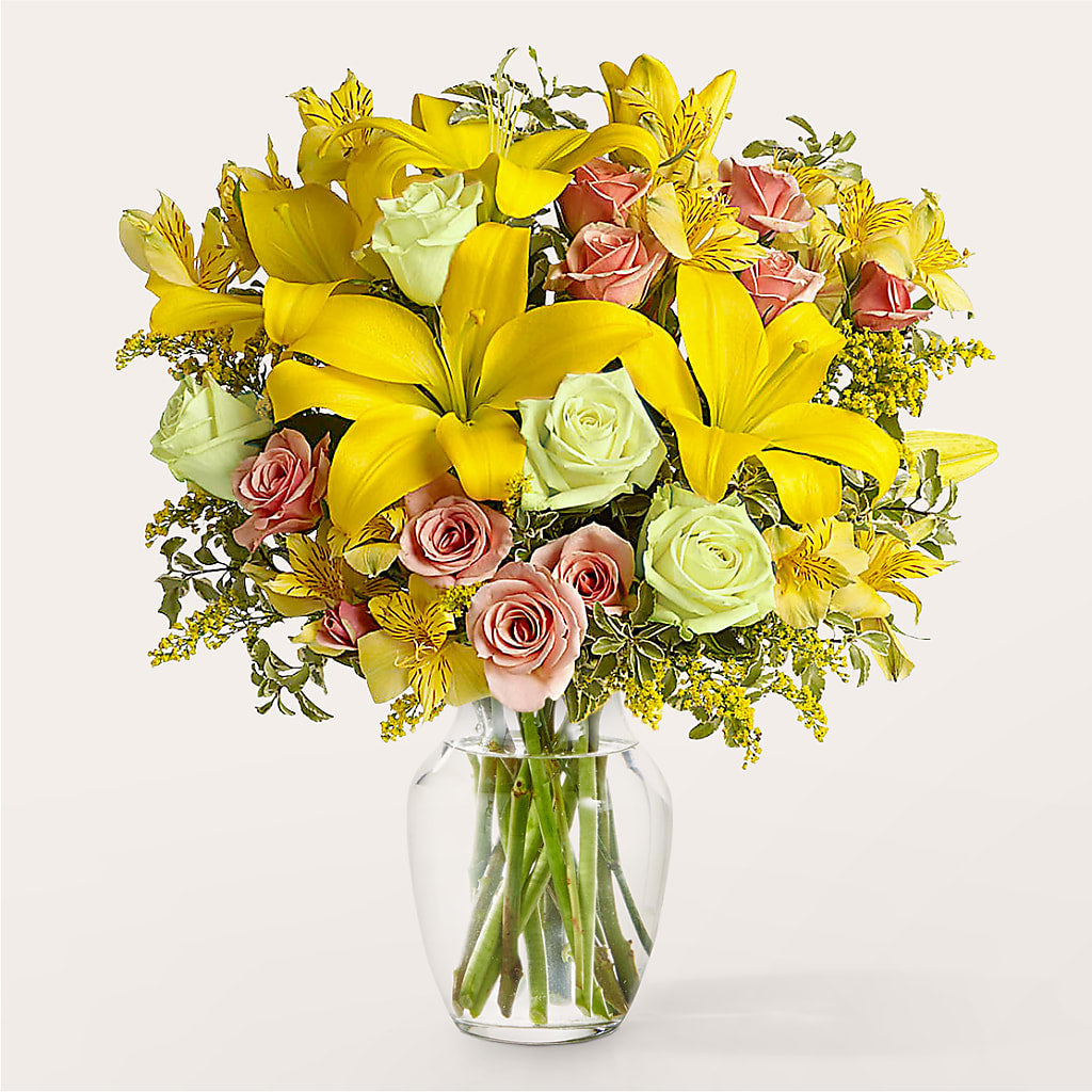 Sunburst Bouquet – All Season Floral Llc, Saranac Lake NY