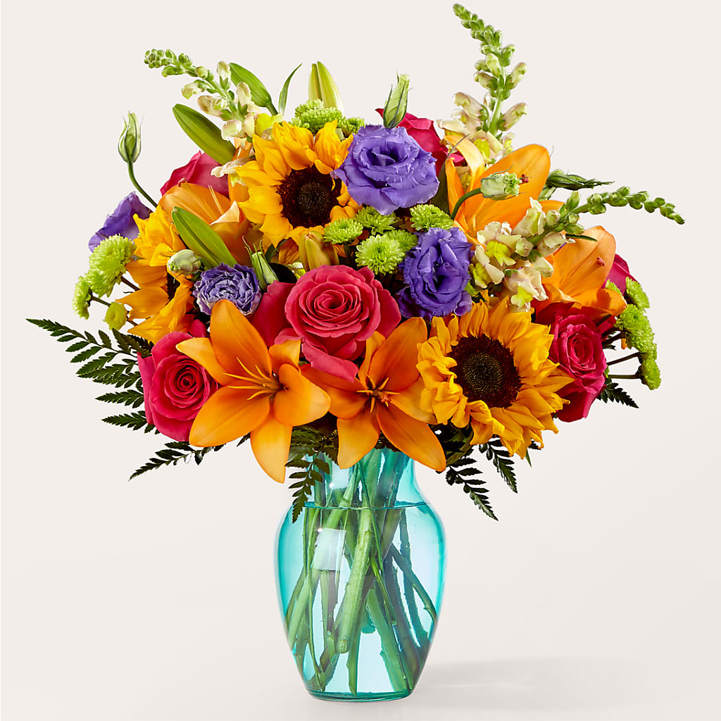Double Rainbow Bouquet – All Season Floral Llc, Saranac Lake NY