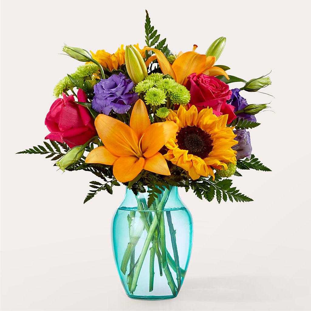 Double Rainbow Bouquet – All Season Floral Llc, Saranac Lake NY