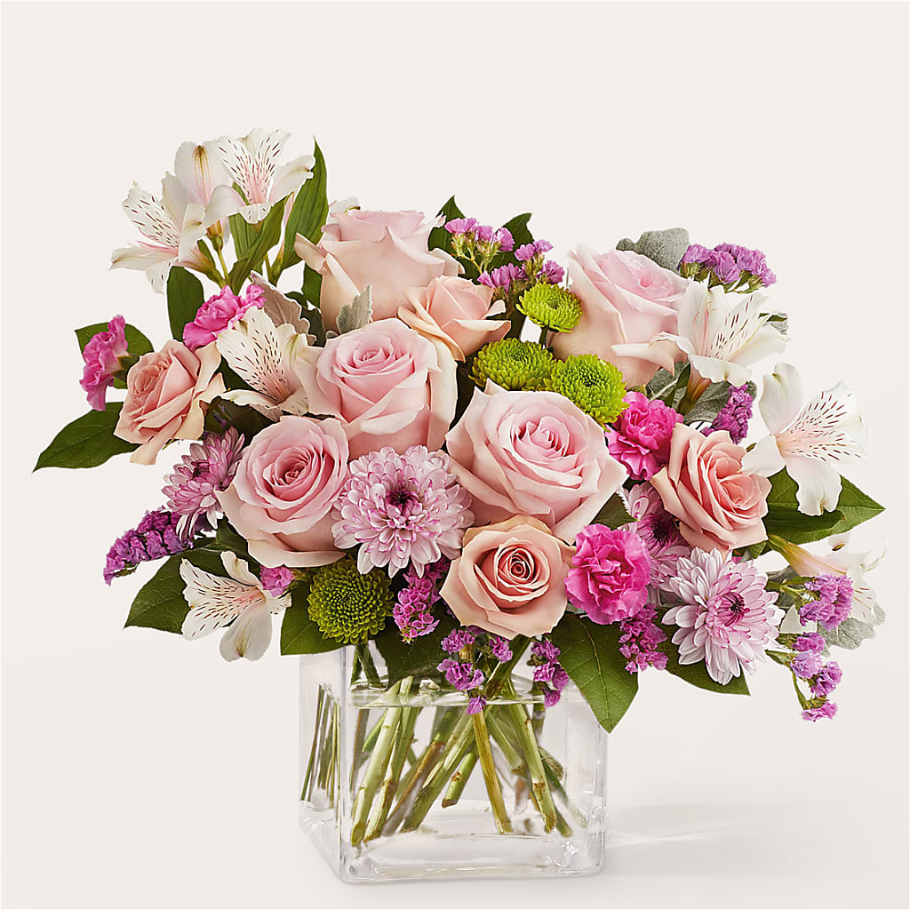 Pink Suede Bouquet – All Season Floral Llc, Saranac Lake NY