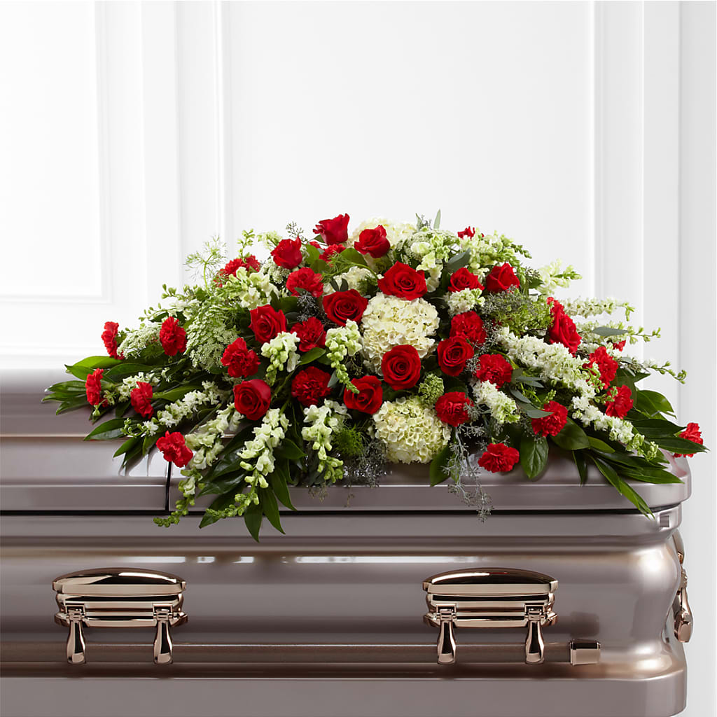 Sincerity Casket Spray – All Season Floral Llc, Saranac Lake NY