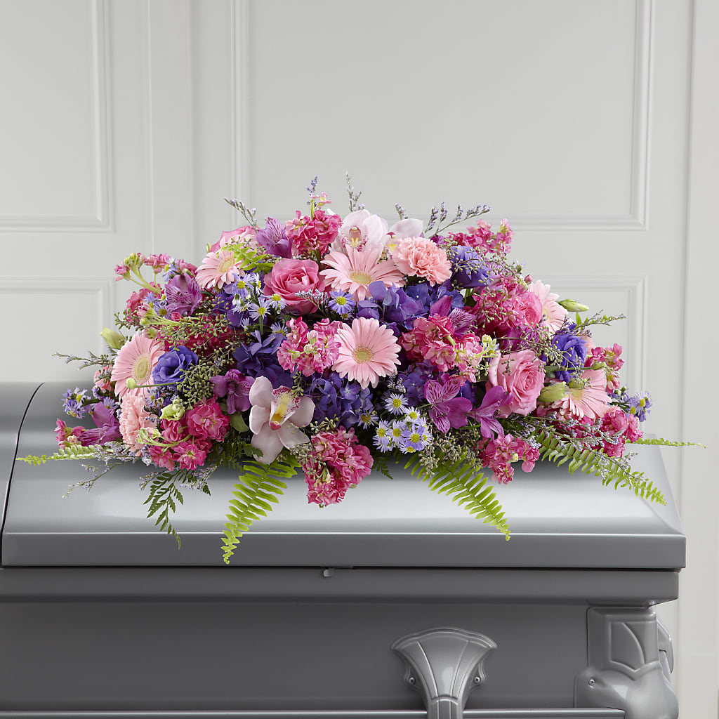 Glorious Garden Casket Spray – All Season Floral Llc, Saranac Lake NY