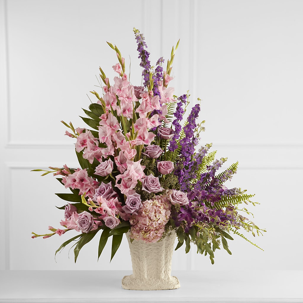 Flowing Garden Arrangement – All Season Floral Llc, Saranac Lake NY