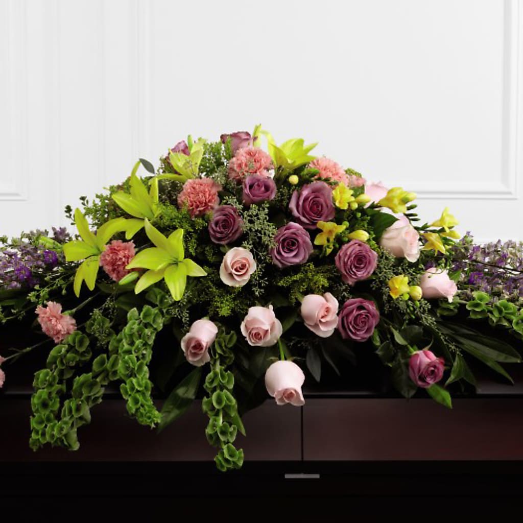 Forever Beloved Casket Spray – All Season Floral Llc, Saranac Lake NY