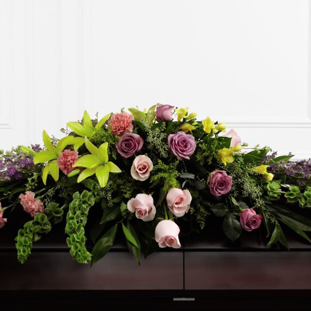 Forever Beloved Casket Spray – All Season Floral Llc, Saranac Lake NY