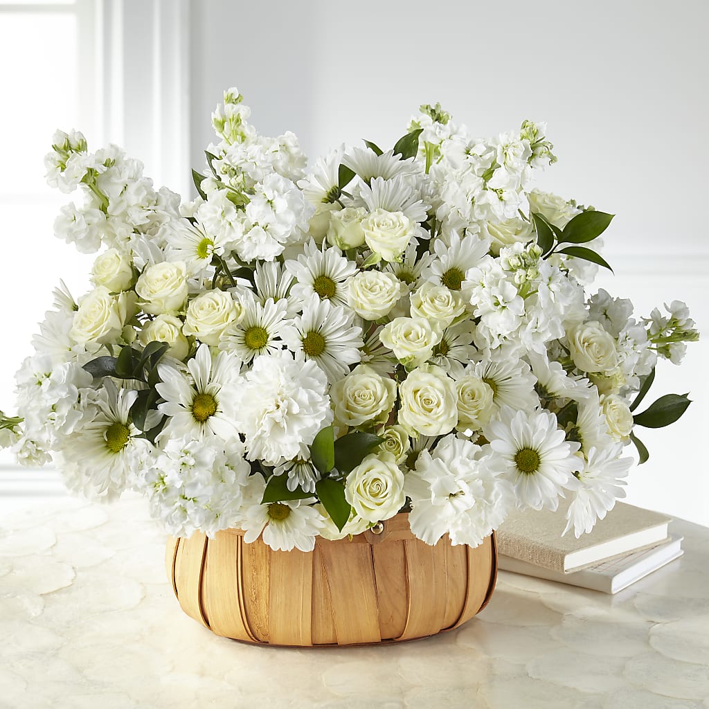 Graceful Garden Basket – All Season Floral Llc, Saranac Lake NY