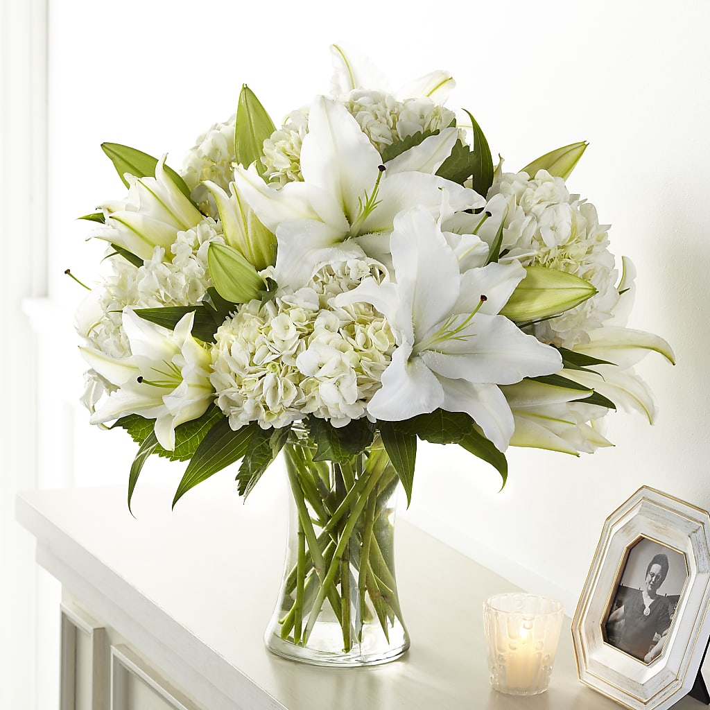 Compassionate Lily Bouquet – All Season Floral Llc, Saranac Lake NY