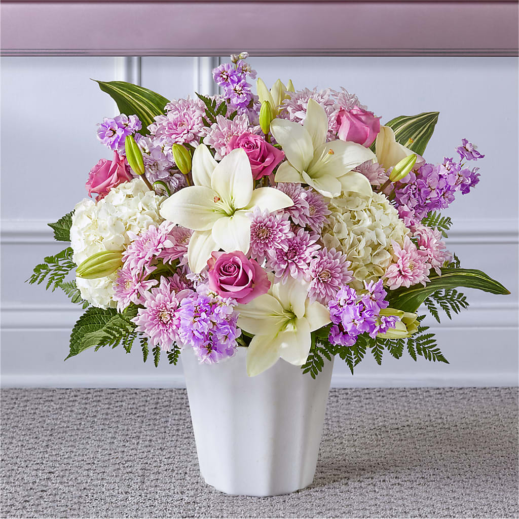 Heaven Sent Floor Basket – All Season Floral Llc, Saranac Lake NY