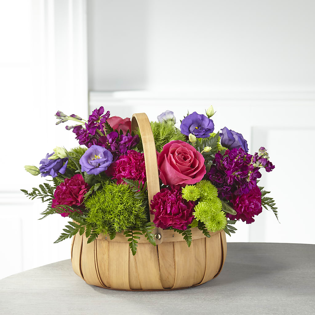 Serene Sanctuary Basket – All Season Floral Llc, Saranac Lake NY