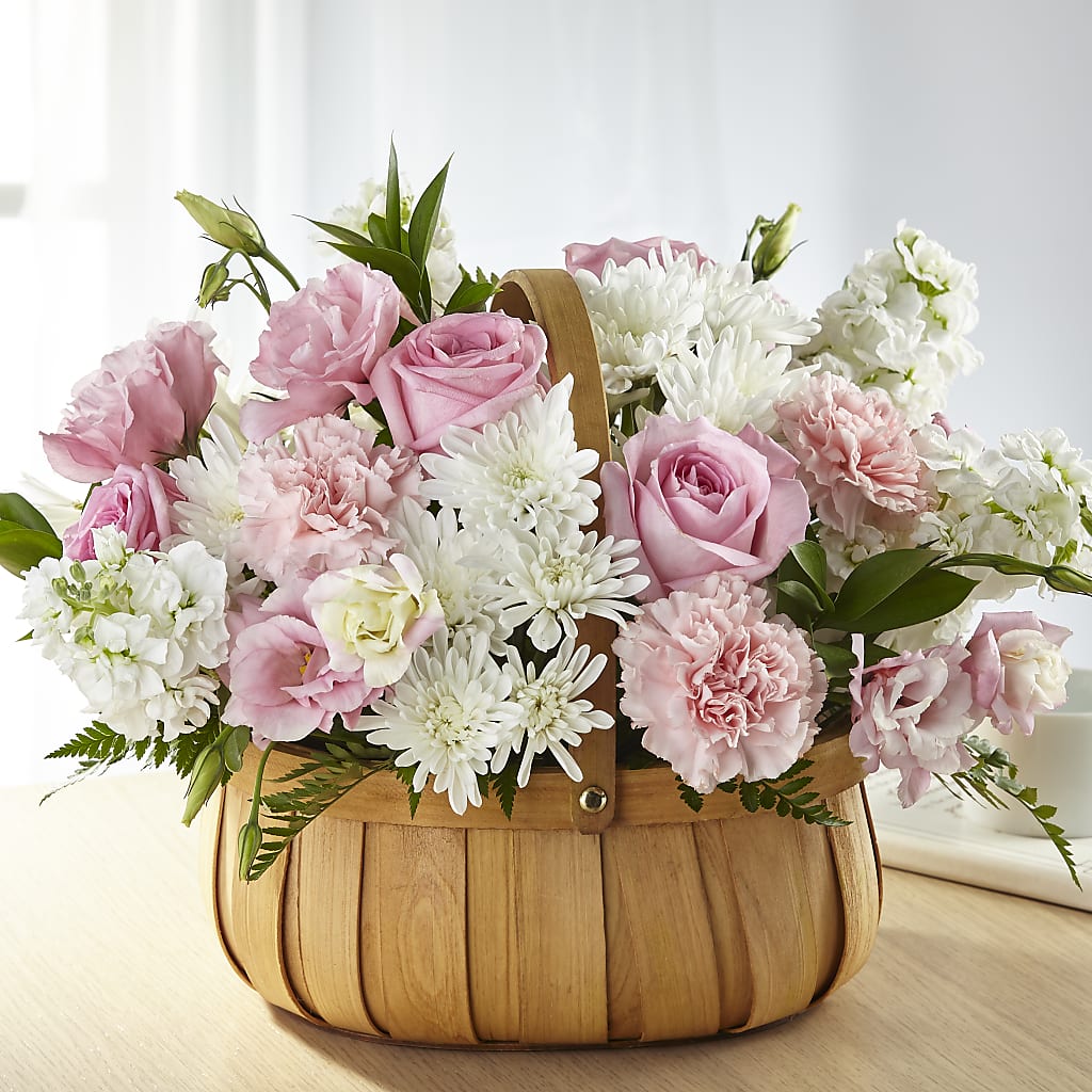 Always Graceful Basket – All Season Floral Llc, Saranac Lake NY