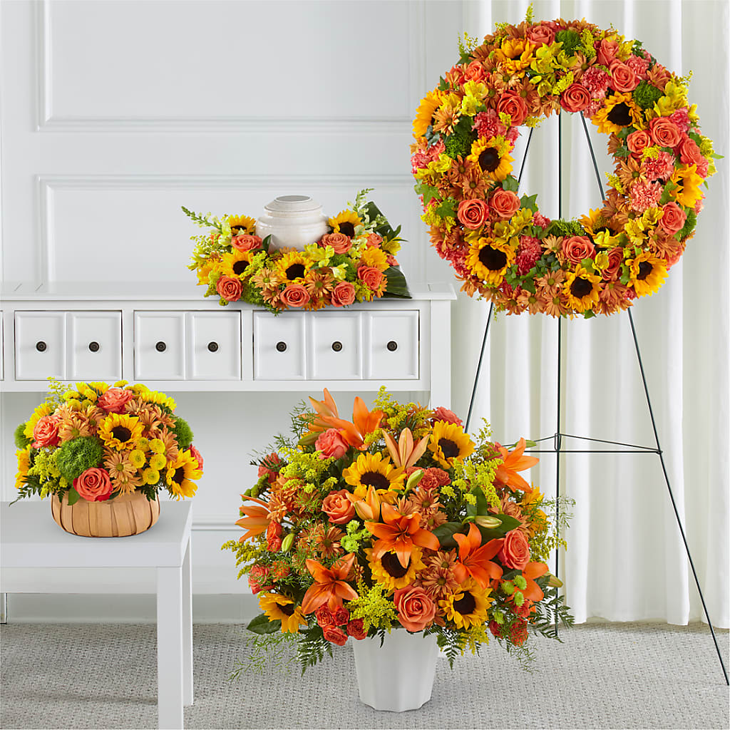 Heart of Gold Bundles – All Season Floral Llc, Saranac Lake NY