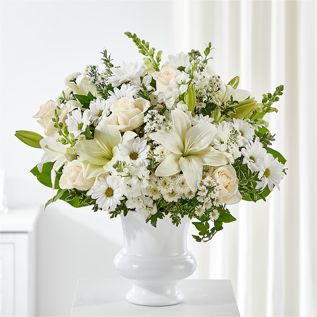 Uplifting Urn Arrangement – All Season Floral Llc, Saranac Lake NY