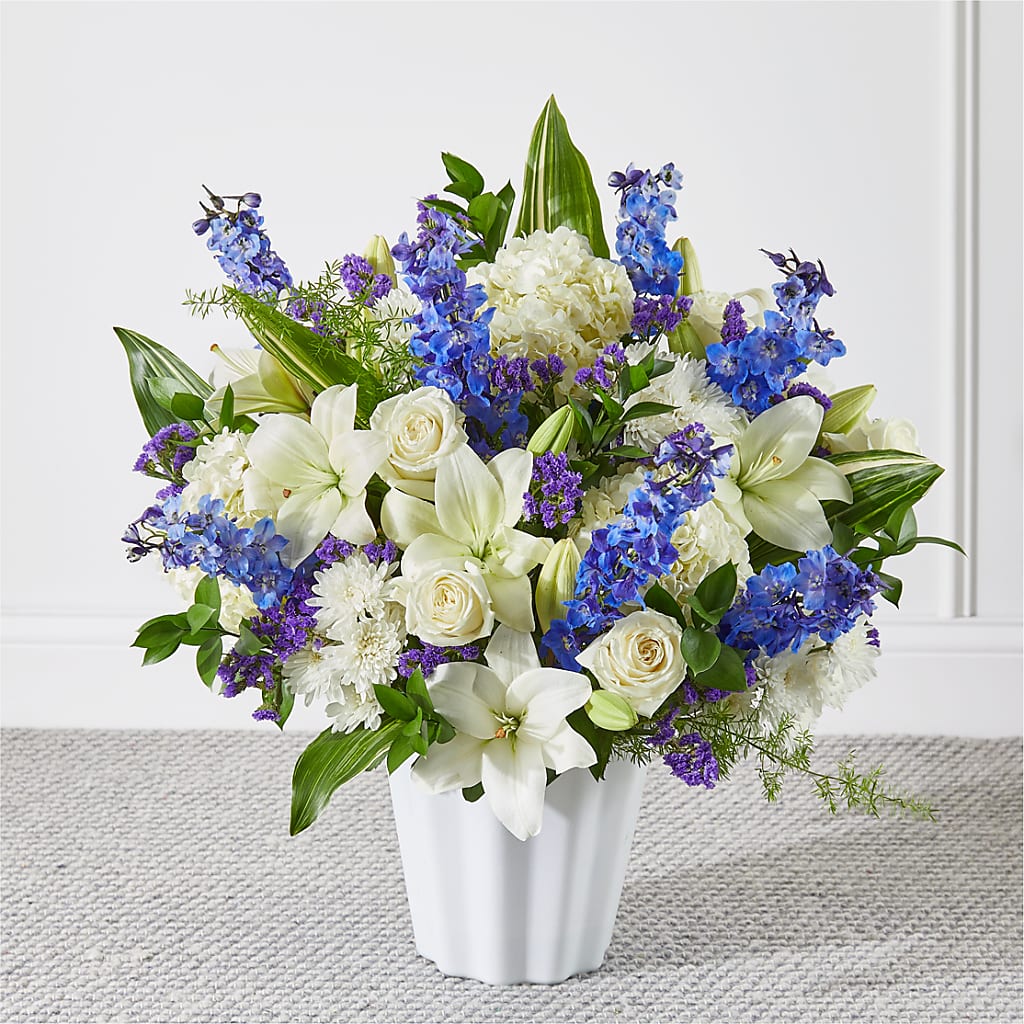Take Comfort Floor Basket – All Season Floral Llc, Saranac Lake NY