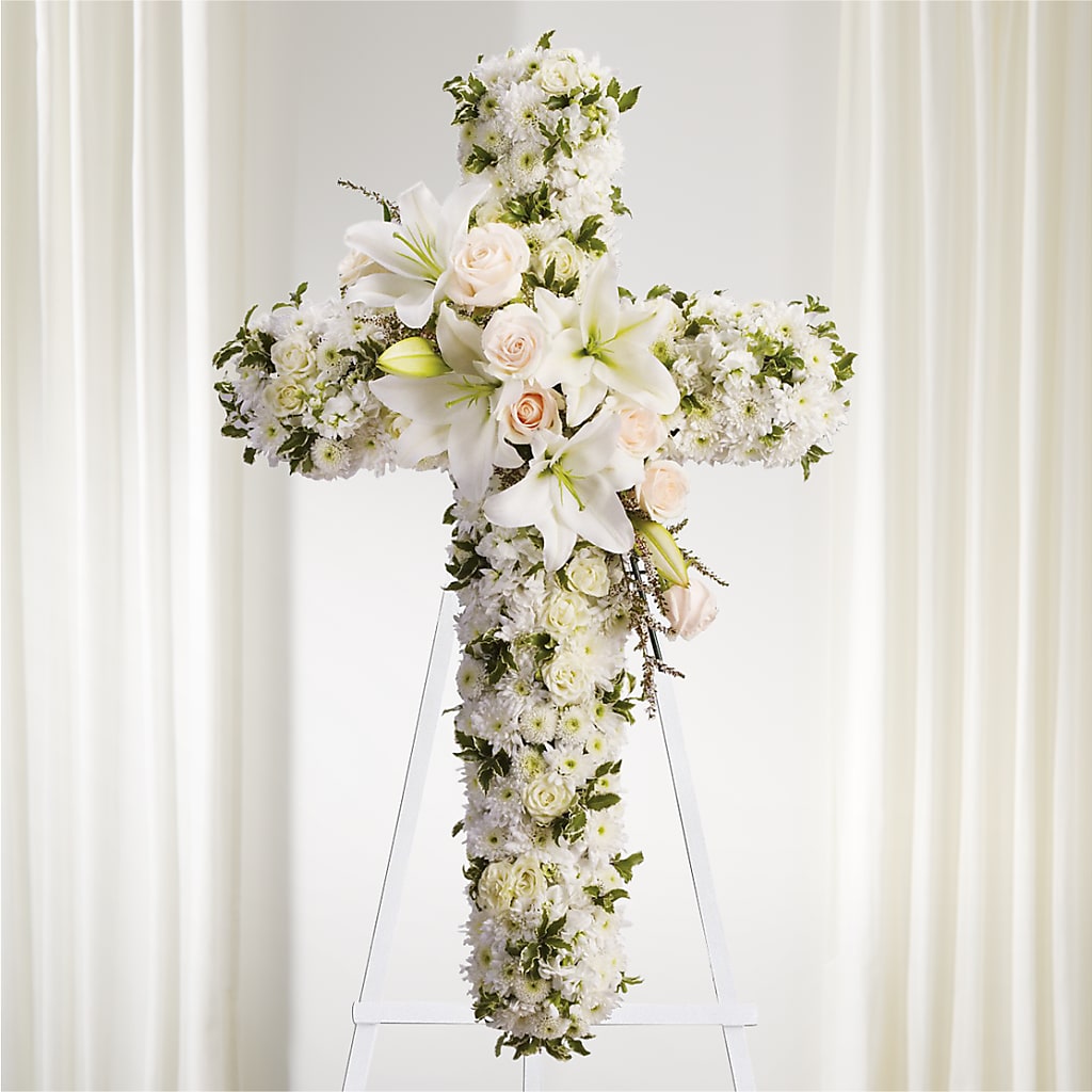 Spiritual Guidance Standing Spray – All Season Floral Llc, Saranac Lake NY