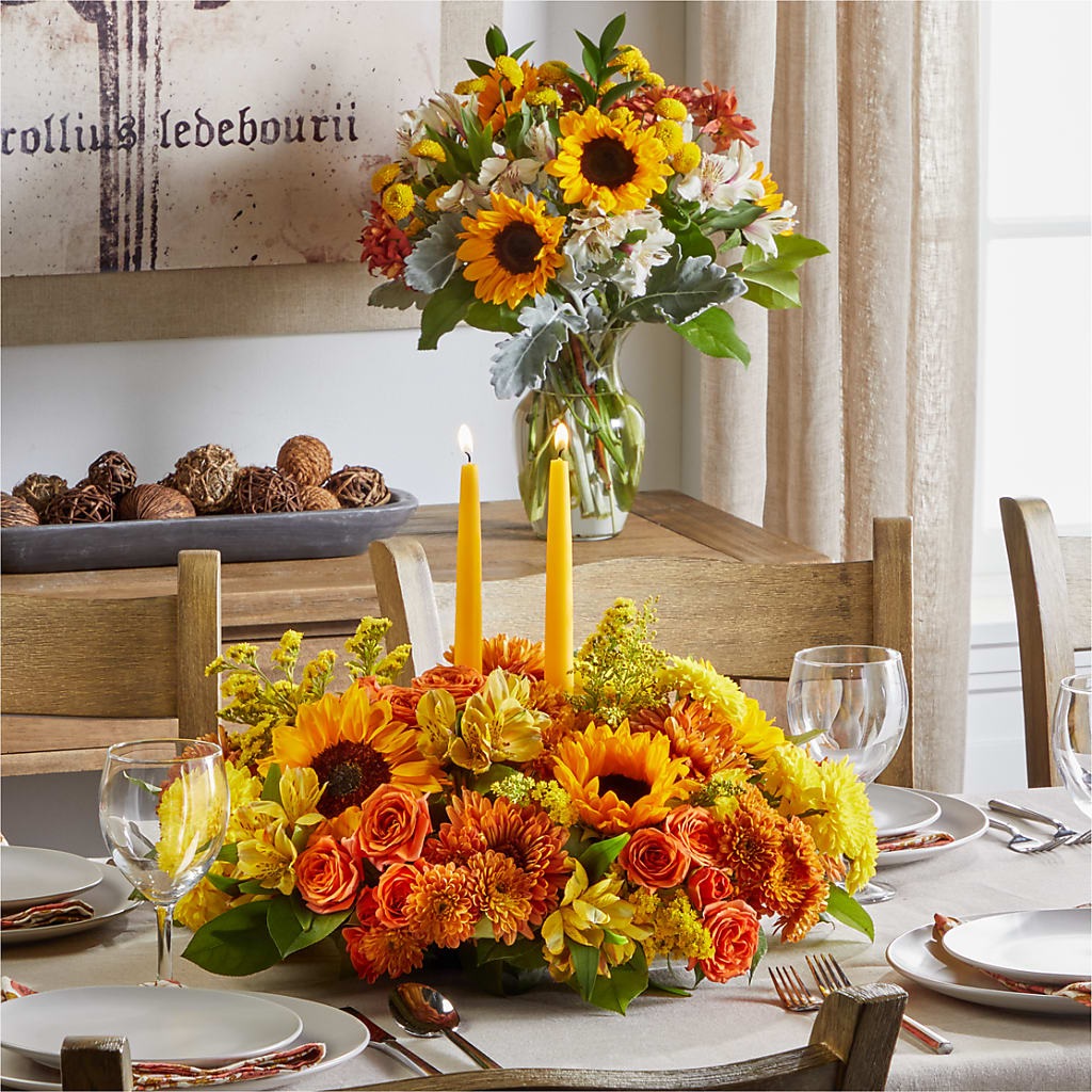 Golden Gathering Bundle – All Season Floral Llc, Saranac Lake NY
