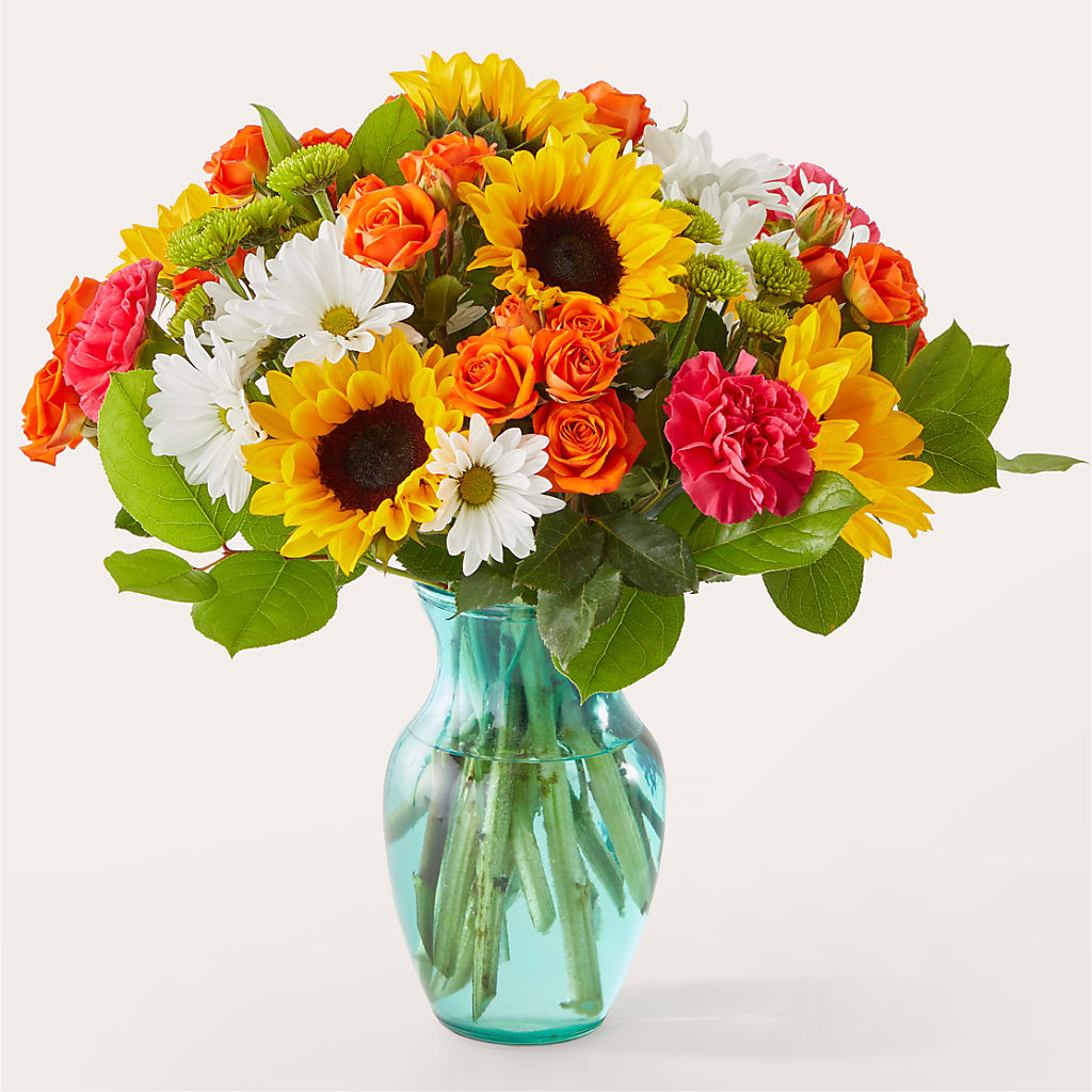 Sun-drenched Blooms Bouquet – All Season Floral Llc, Saranac Lake NY
