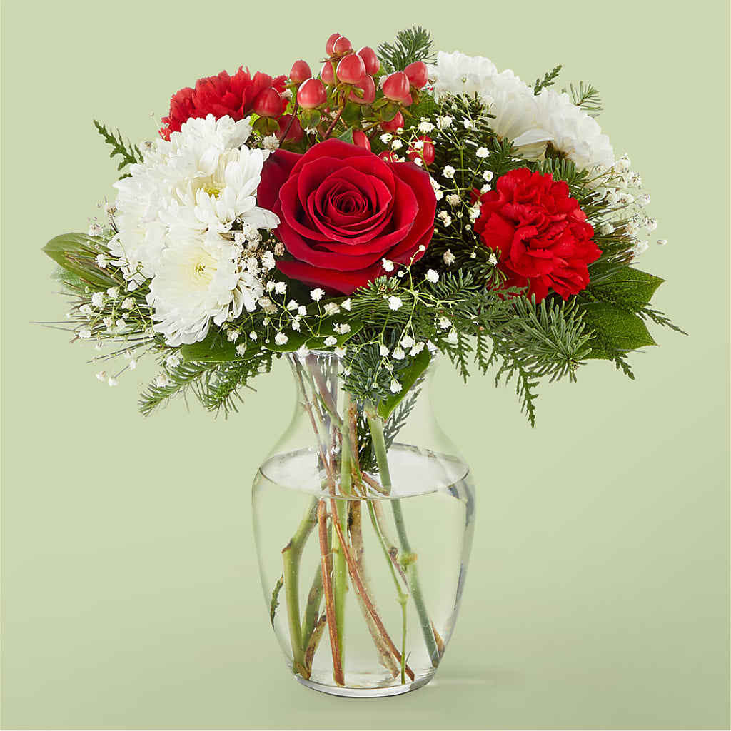 Chance of Flurries Bouquet – All Season Floral Llc, Saranac Lake NY