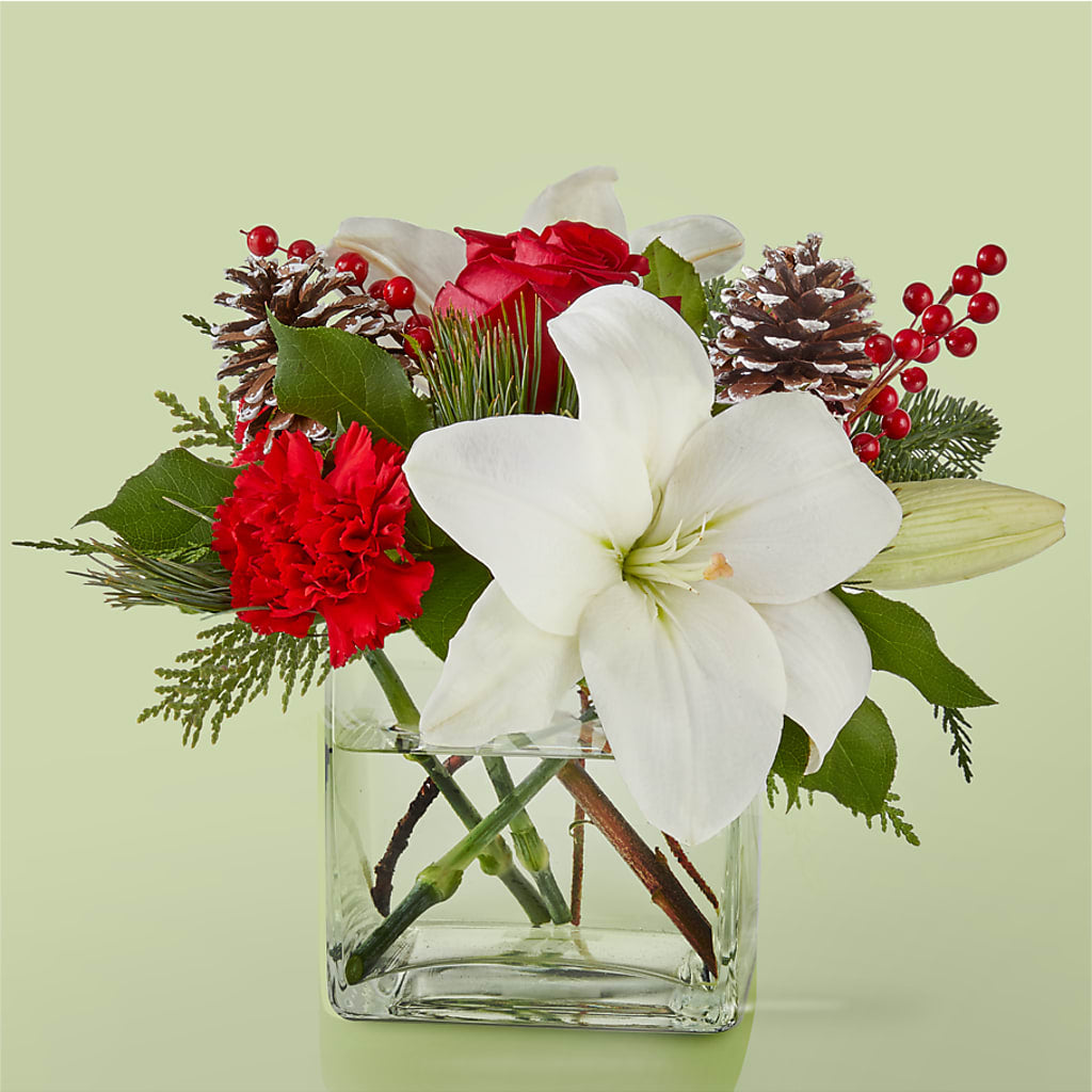 Glistening Icicles Bouquet – All Season Floral Llc, Saranac Lake NY
