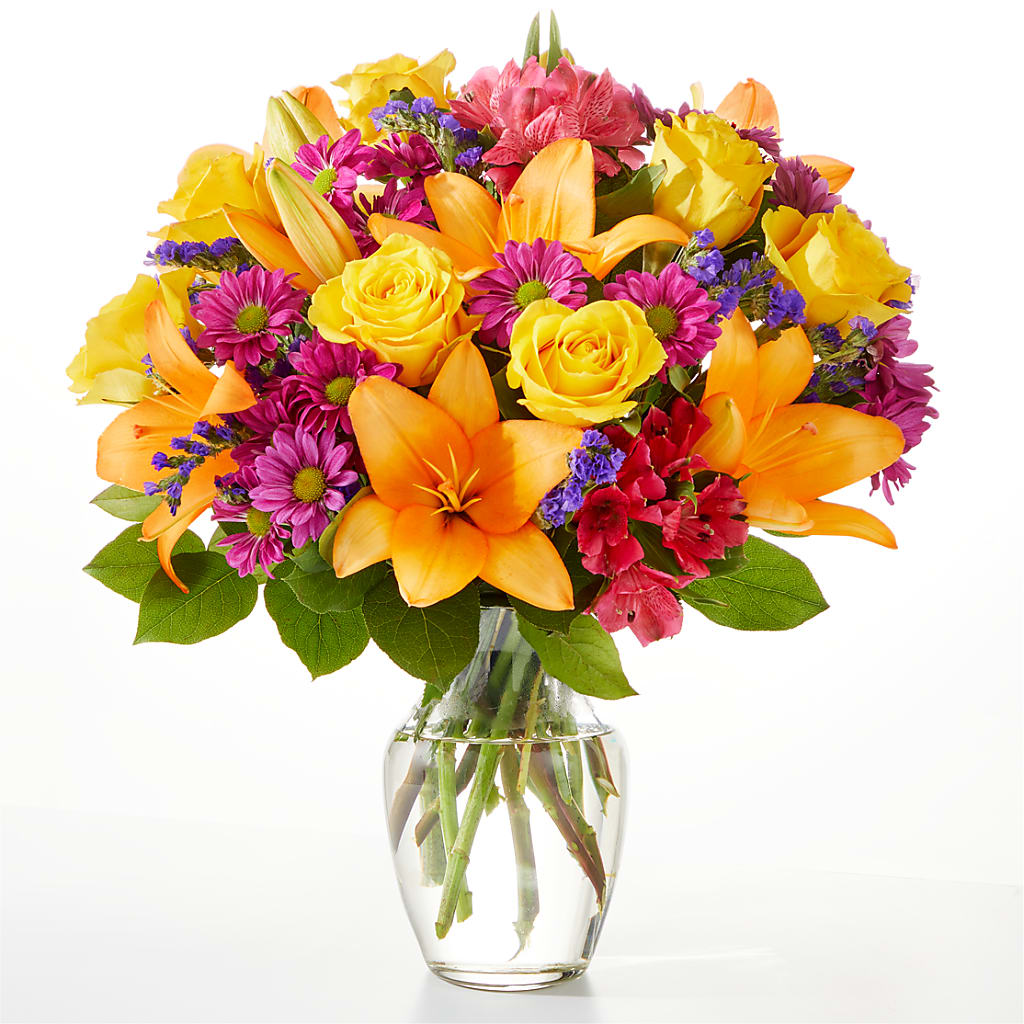 Colorful Visions Bouquet – All Season Floral Llc, Saranac Lake NY