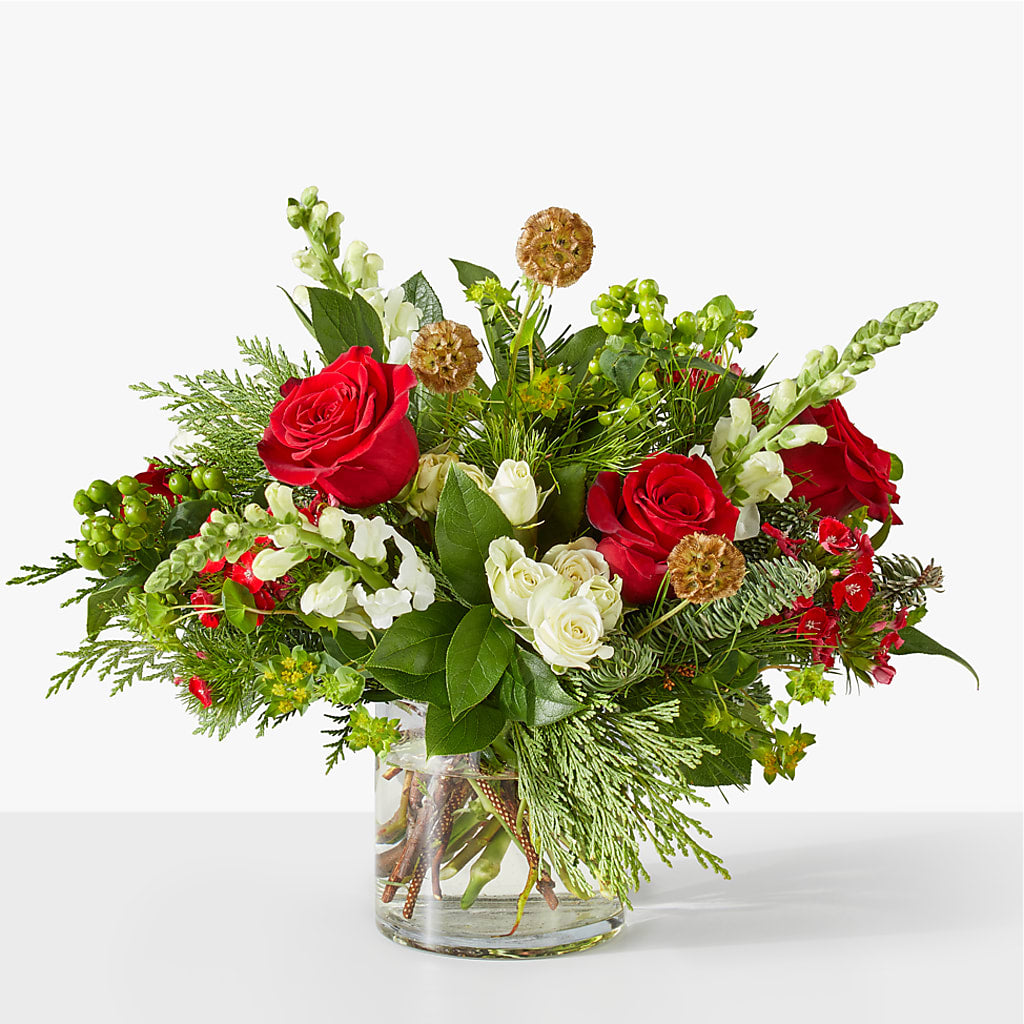 Deck the Halls Bouquet – All Season Floral Llc, Saranac Lake NY