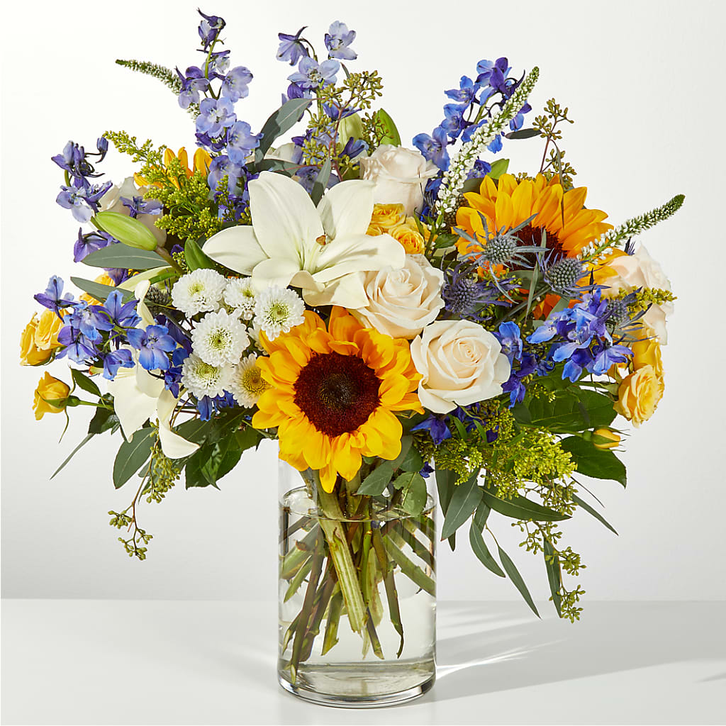 Wonderfully Sunny Bouquet – All Season Floral Llc, Saranac Lake NY