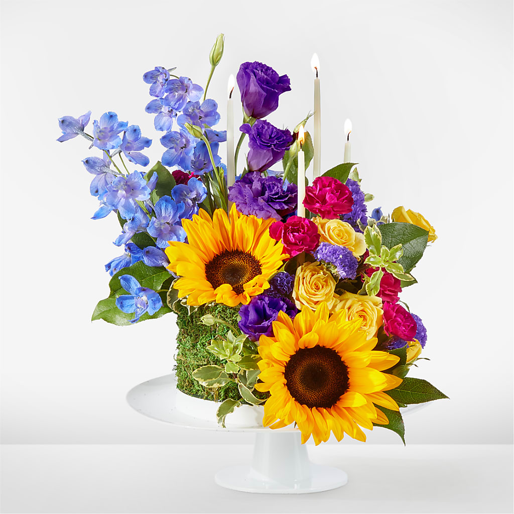 Star of the Day Floral Cake – All Season Floral Llc, Saranac Lake NY