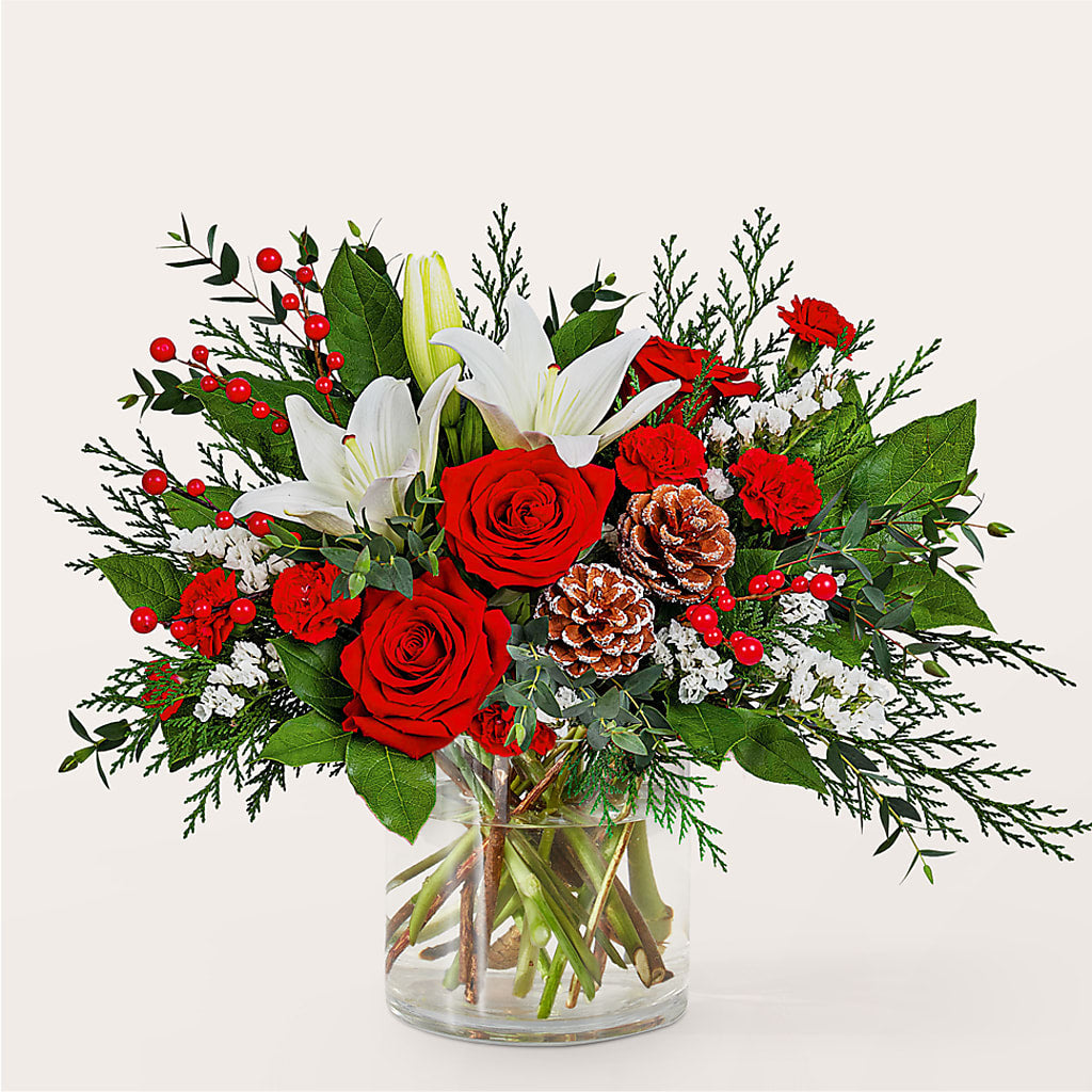 Best in Snow Bouquet – All Season Floral Llc, Saranac Lake NY