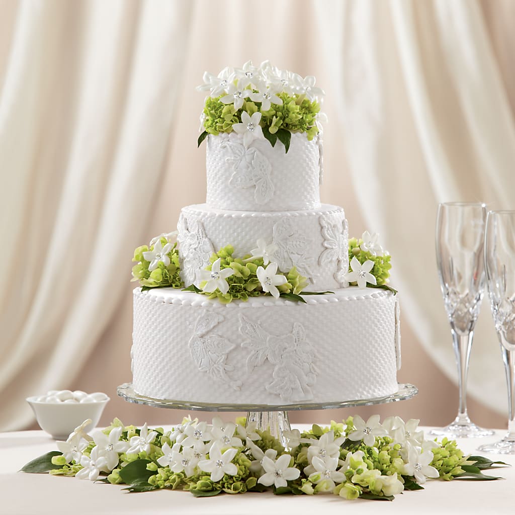 Bloom & Blossom Cake Decor – All Season Floral Llc, Saranac Lake NY
