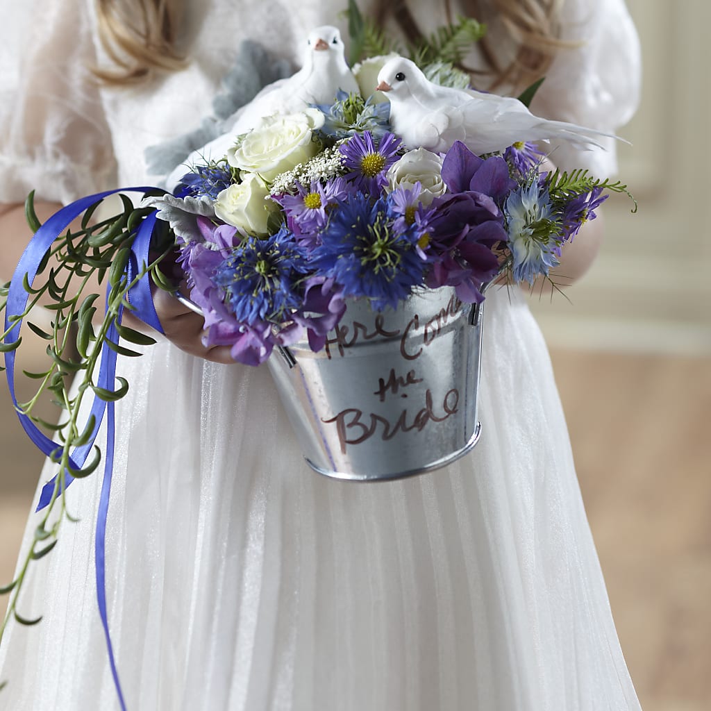 Enchantment Flower Girl Arrangement – All Season Floral Llc, Saranac Lake NY