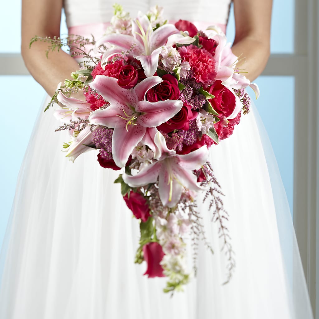 Lily & Rose Bouquet – All Season Floral Llc, Saranac Lake NY