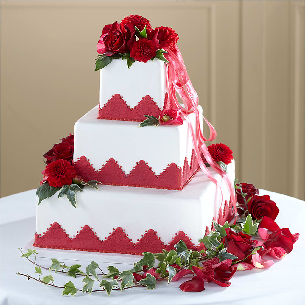 Forever Happiness Cake Decor – All Season Floral Llc, Saranac Lake NY