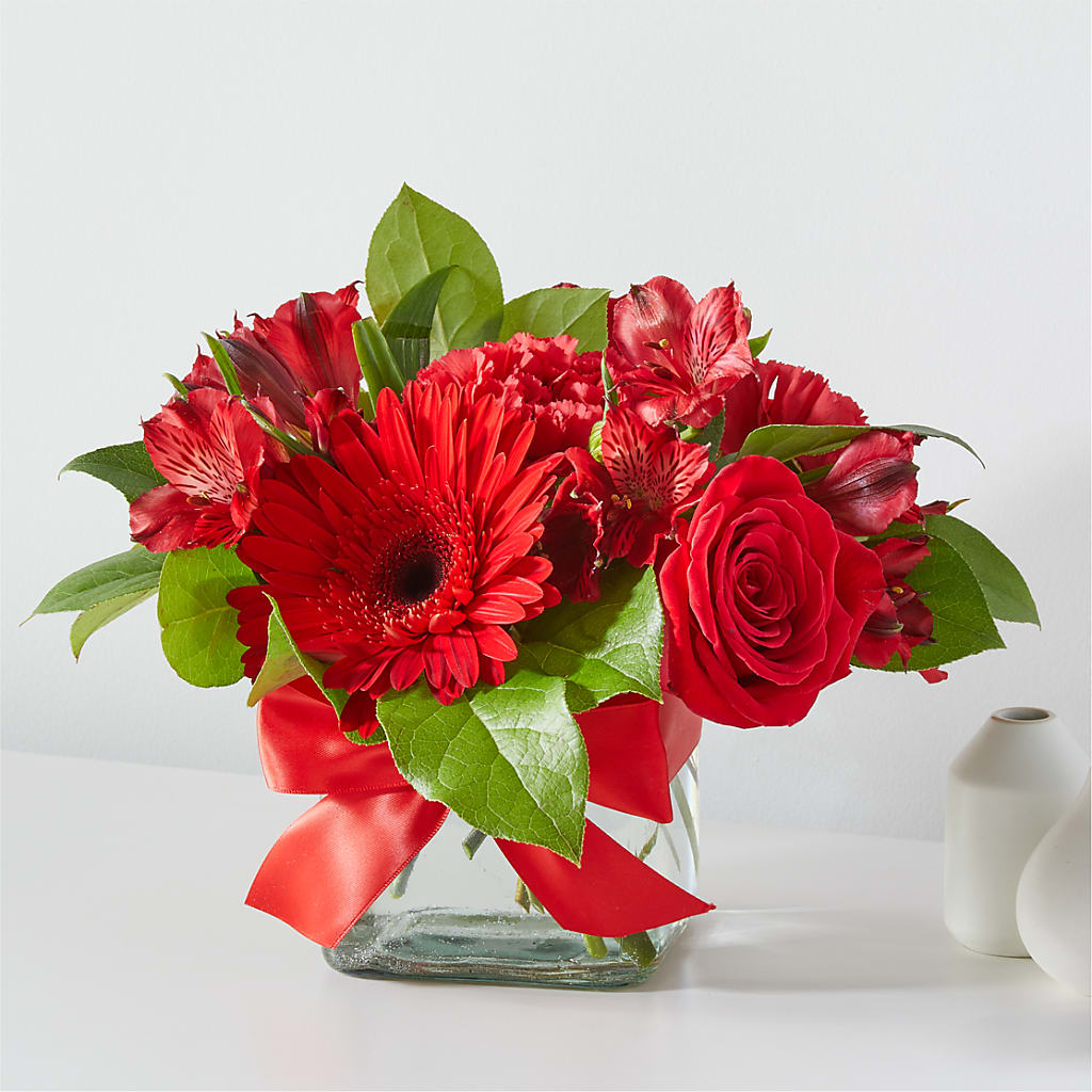 Red Hot Bouquet – All Season Floral Llc, Saranac Lake NY