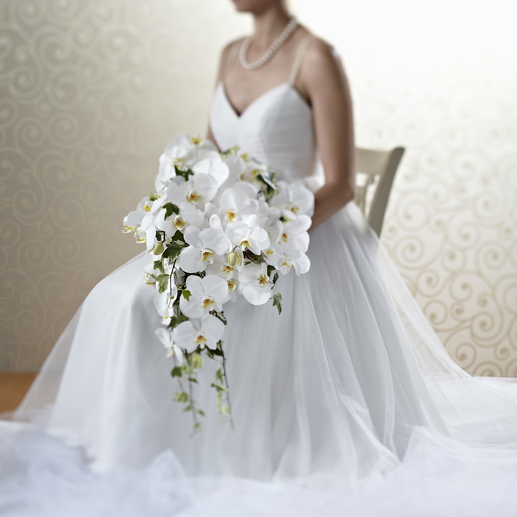 Classic White Bouquet – All Season Floral Llc, Saranac Lake NY