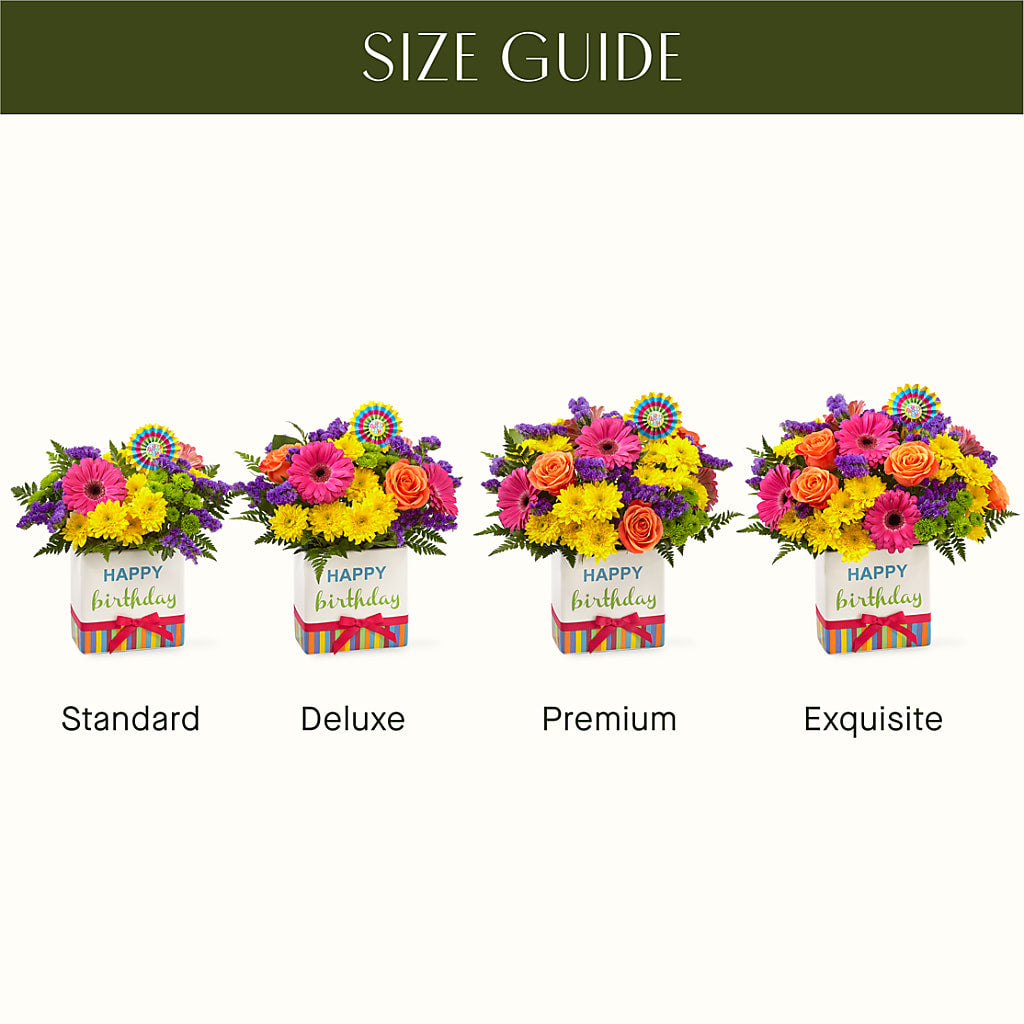 Birthday Brights Bouquet –  All Season Floral Llc, Saranac Lake NY